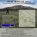  INSCRIPCIONES:      I RUTA ARQUEOLÓGICA DE FRESCANO     20 DE MAYO DE 2012;