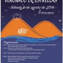 V Marcha Nocturna & Visionado de Estrellas
